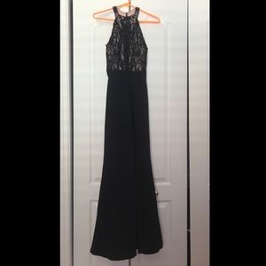 Morgan & Co. black prom dress
